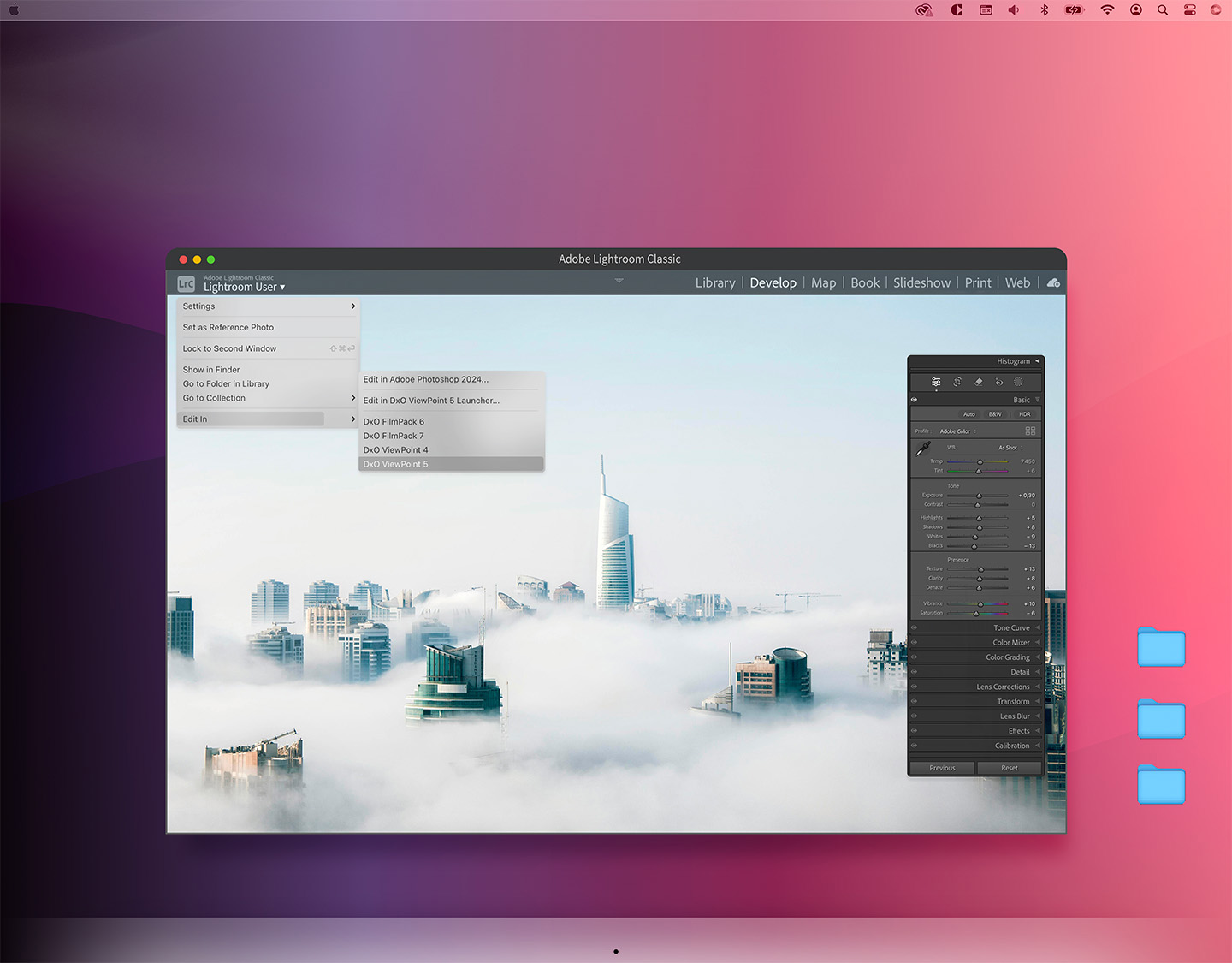 <h5>Use seamlessly as a plugin inside Adobe Lightroom Classic.</h5><p></p>