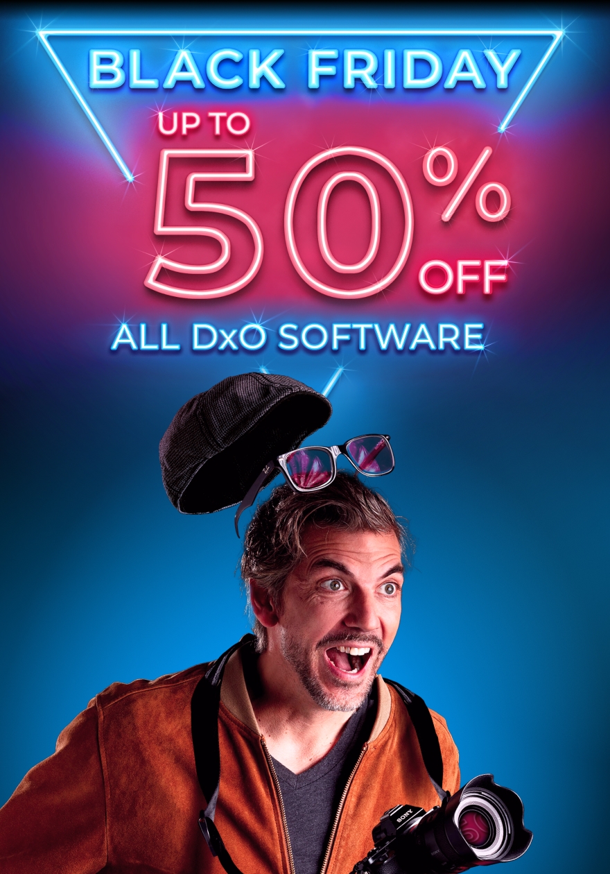 Black Friday 2025 — DxO software savings