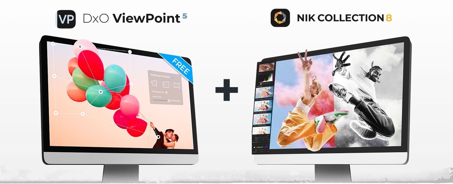Get DxO ViewPoint 5 for free when you buy NIK COLLECTION 8