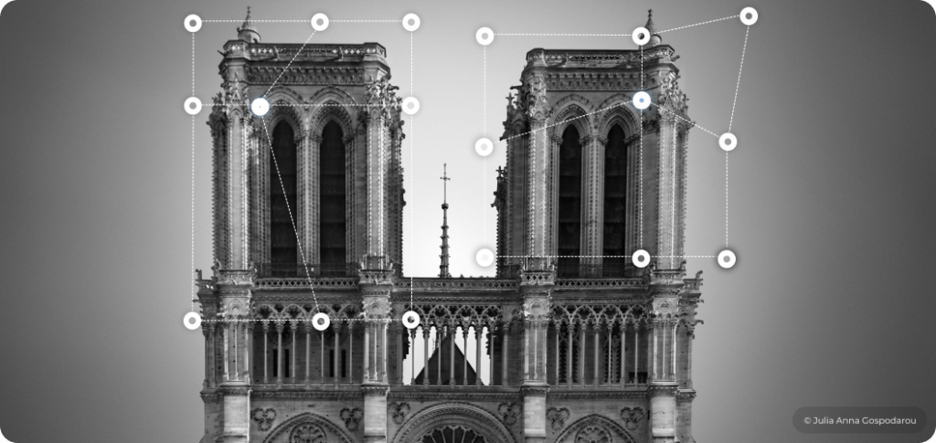 ReShape Fusion grid — move, scale, or rotate parts of your image