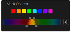 Color Efex palette — Color Masks tool